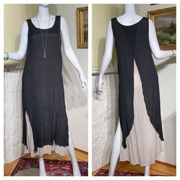 Threadz Australian Boho Layered Maxi Dress - Picture 1 of 11